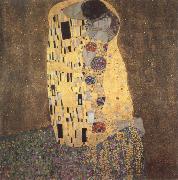 Gustav Klimt the kiss oil painting